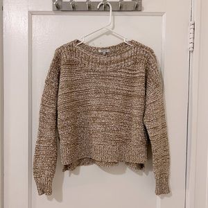 Madewell button side sweater